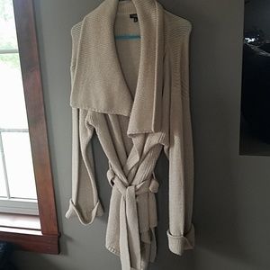 Talbots Sparkly sweater with belt